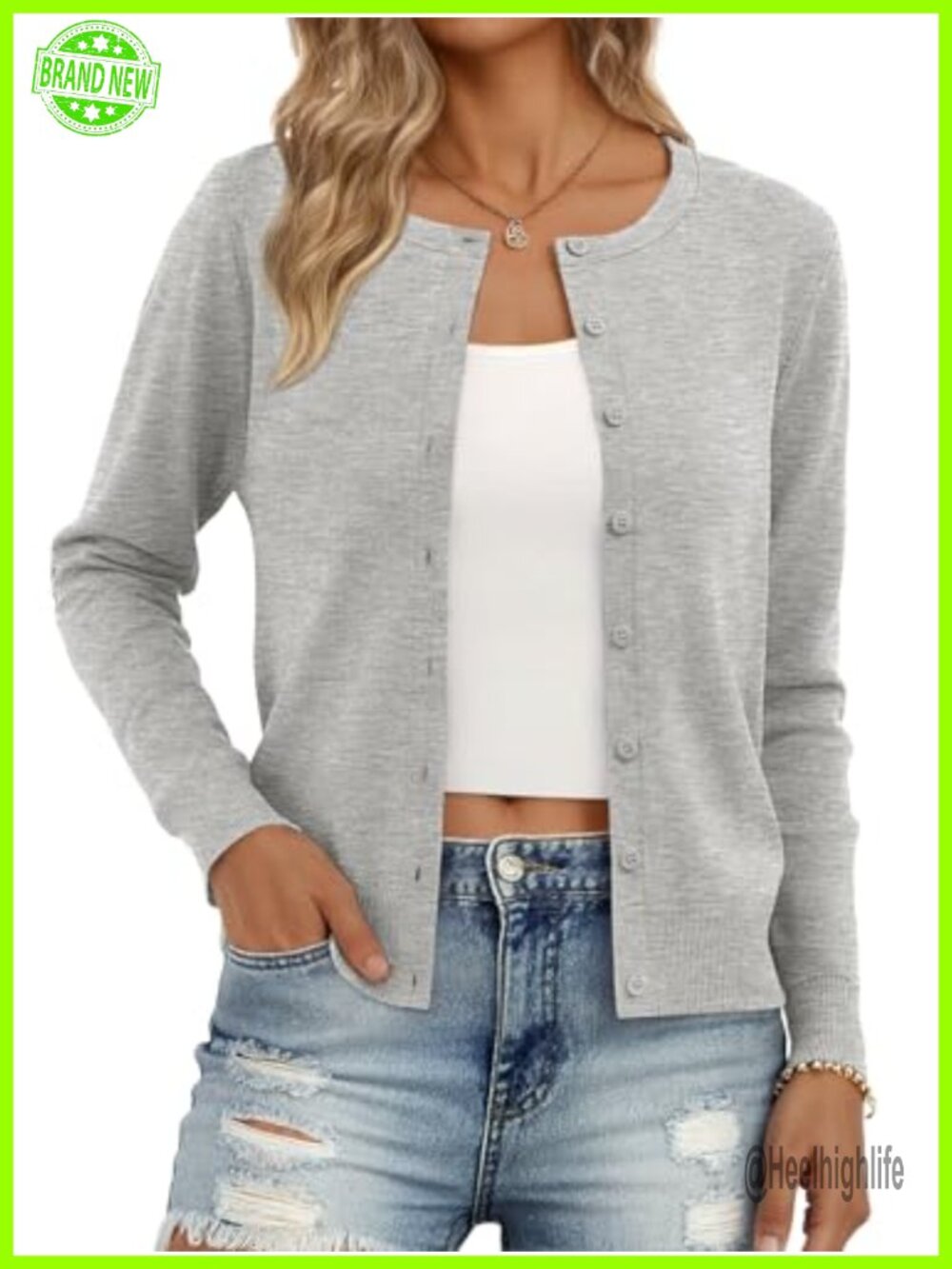 Lightweight Knit Cardigan